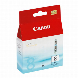 Cartus cerneala Canon CLI-8PC, photo cyan, capacitate 13ml, pentru Canon Pixma IP4200, Pixma IP4300, Pixma IP4500, Pixma IP5200, Pixma IP5300, Pixma IP6600D, Pixma IP6700D, Pixma MP500, Pixma MP530, Pixma MP600, Pixma MP610, Pixma MP800, Pixma MP810,