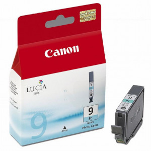 Cartus cerneala Canon PGI-9PC, photo cyan, pentru Canon IX7000, Pixma MX7600, Pixma Pro 9500.