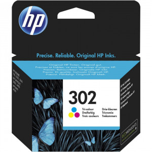 Cartus cerneala HP , F6U65AE, 165 pagini, Deskjet 2130 AIO, NR.302
