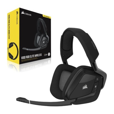 Casti Gaming Corsair Void RGB Elite Wireless Carbon - Img 2