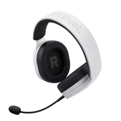 Casti gaming TrustGXT 490P Fayzo cu fir, interfata USB 2.0, frecventa de raspuns 20 Hz - 20.000 Hz, sensivitate 100 dB, alb - Img 2