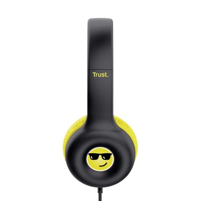 Casti Trust Nouna cu fir kids, frecventa raspuns 20 Hz - 20.000 Hz, senzitivitate 92 dB, negru - Img 4