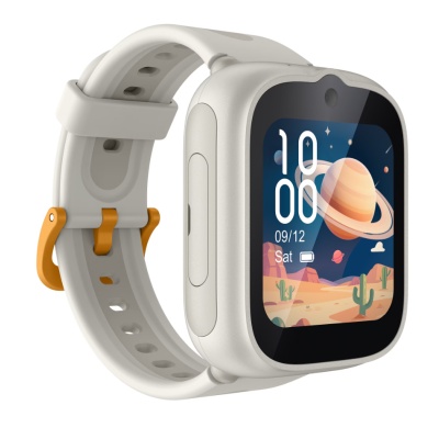Ceas SmartWatch pentru copii TCL MOVETIME Kids Watch MT48, 1.68", 4G, GPS, IP68 2ATM, Camera 2MP, Lunar Cream - Img 4