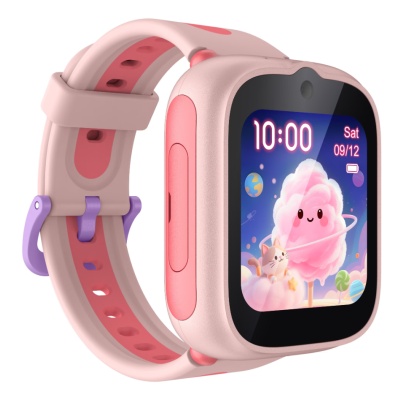 Ceas SmartWatch pentru copii TCL MOVETIME Kids Watch MT48, 1.68", 4G, GPS, IP68 2ATM, Camera 2MP, Cosmic Pink - Img 3