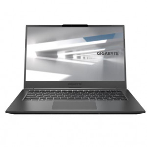 Gigabyte U4 Notebook 14", U4 I5-1155G7, 16GB RAM DDR 4, 512GB SSD, VGA Intel Iris Xe Graphics, Free DOS, 3x USB, 1x HDMI, 1x RJ- 45, 1x 3.5mm Jack, Wi-Fi, Bluetooth 5.2, 14" FHD 1920x1080 IPS, Anti-glare, HD Camera, culoare: negru.