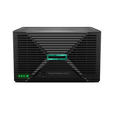 HPE ProLiant MicroServer Gen11 G7400 2c 16GB-U 4LFF-NHP 1TB HDD 180W Ext PS EMEA Cmp Module Server - Img 2