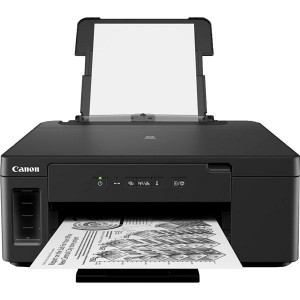 Imprimanta inkjet CISS Mono Canon Pixma GM2040, dimensiune A4, duplex, viteza 13 ppm alb-negru, 6.8 ppm color, rezolutie 600x1200dpi, alimentare hartie 250+100 coli, frmat hartie: A4, A5, B5, Letter –hârtie simplă, interfata: USB, retea, WIFI,