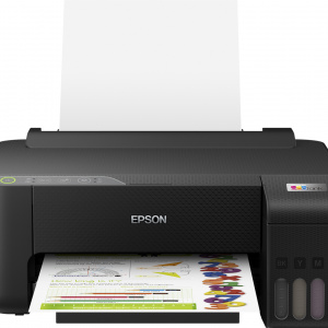 Imprimanta inkjet color CISS Epson L1270, dimensiune A4, viteza max 33ppm alb-negru, 15ppm color, rezolutie printer 5.760 x 1.440 DPI, alimentare hartie 100 coli, imprimare fara margini, interfata: USB 2.0, WI-FI, WI-FI Direct consumabile: 103 ecotank
