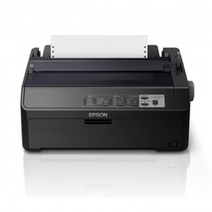 Imprimanta matriceala mono Epson LQ-590IIN, dimensiune A4, numar ace: 24, viteza 10cpi, memorie 128KB, interfata: Bidirectional parallel, USB 2.0, retea, consumabile: C13S015337, optional: suport role hartie C12C811141.