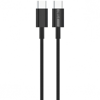 Incarcator auto BLUE Power BCC50 33W/3A 1xUSB-A & 1xUSB-C Black + Cable USB-C to USB-C Black - Img 2