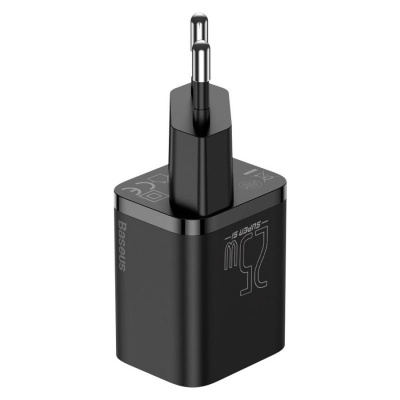 Incarcator Baseus Super Si, Quick Charge 25W, 1 x USB Type-C 5V/3A, negru - Img 3