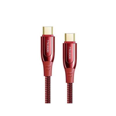 Incarcator Cablu MCDODO CA-8121, 100W, 2 porturi, Rosu