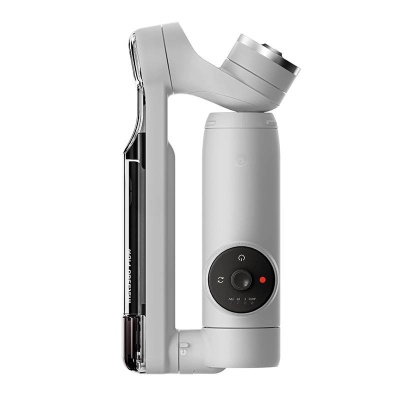 Insta360 Flow Stabilizer, lungime selfie stick incorporat 215mm, dimensiune trepied incorporat 80mm, alb - Img 2
