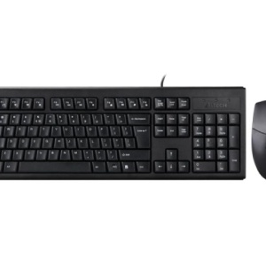 Kit tastatura + mouse A4tech KRS-8372, cu fir, negru - Img 4