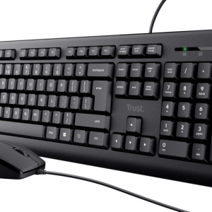 Kit tastatura + mouse Trust Primo, wired, negru - Img 4