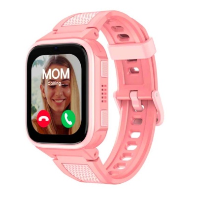 LAGENIO Smartwatch pentru copii cu Functie Telefon, K10 Conexiune 4G, Localizare GPS, IP68, Funcție SOS, Roz