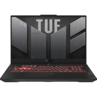 Laptop ASUS TUF Gaming A17 (2023) FA707NUG-HX180, AMD Ryzen 7 7445HS, 17.3 inch, RAM 16GB, SSD 1TB, nVidia GeForce RTX 4050 6GB, No OS, Mecha Grey
