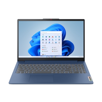 Laptop Consumer Lenovo IdeaPad Slim 3 15AMN8, cu procesor AMD Ryzen 5 40, 15.6'' TN, 8 GB LPDDR5, 512 GB, AMD Radeon 610M, Fara OS, 3 ani Garantie