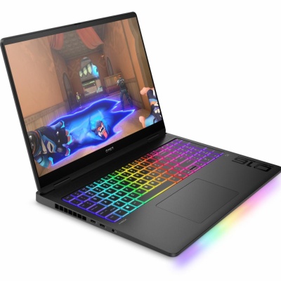 Laptop HP OMEN 16-ah0005nn cu procesor Intel Core U7-255HX 20-Core (2.4GHz, up to 5.2GHz, 30MB), 16.0 inch WQXGA, NVIDIA GeForce RTX 5080 16GB, 64GB DDR5, SSD, 1TB PCIe Gen4 NVMe, Free DOS, Shadow Black - Img 7