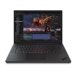 Laptop Lenovo ThinkPad P1 Gen 6, 16" WUXGA (1920x1200) IPS 300nits Anti- glare, 100% sRGB, TÜV Low Blue Light, Intel® Core™ i7-13700H, 14C (6P + 8E) / 20T, P-core 2.4 / 5.0GHz, E-core 1.8 / 3.7GHz, 24MB, Video NVIDIA® RTX A1000 6GB GDDR6, RAM 1x 32GB