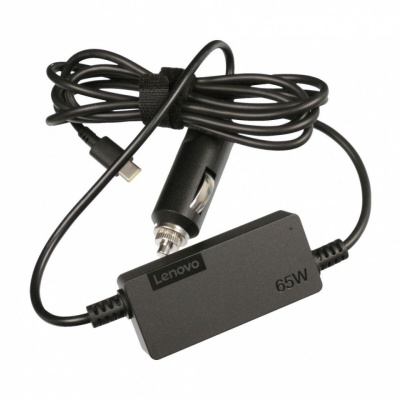 Lenovo ThinkPad T480 incarcator auto original laptop 65W USB-C - Img 2
