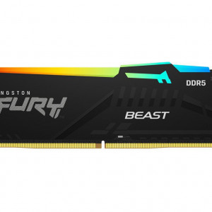 Memorie KINGSTON 16GB DDR5 6000MHz CL30 FURY Beast RGB