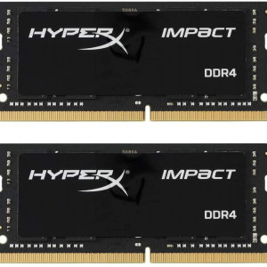 Memorie RAM notebook Kingston HyperX Fury, SODIMM, DDR4, 32GB (16GB x2), CL15, 2666MHz