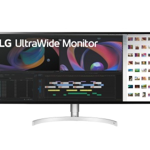 Monitor 34" LG 34WK95UP-W, Nano IPS, 5 ms, 21:9, 5K 5120*2160, 450 cd/mp,1200:1, 178/178, 2*HDMI, DP, USB typeC, headphone out, 3 *USB,Thunderbolt, HDR 600, Key lock, screen split, speakers 2*5W, VESA100*100, cabluri DP+ Thunderbolt+ USB incluse in