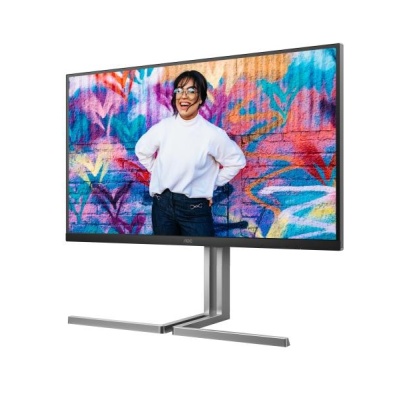 "Monitor AOC 31.5"" U32U3CV, Diagonal (inch): 31.5, Diagonal (cm): 80, Aspect ratio: 16:9, Panel: IPS, Resolution: 3840x2160, Refresh Rate: 60Hz, Response time GtG: 4ms, Brightness (max): 400 cd/m², Contrast (static) : 1000:1, Contrast (dynamic): 50M:1, - Img 6
