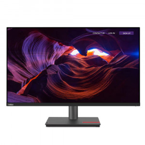 Monitor Lenovo ThinkVision P32p-30 31.5" IPS, UHD (3840x2160), 16:9, Brightness: 350 cd/m², Contrast ratio: 1000:1, Response time: 4ms (Extreme mode) / 6ms (Normal mode), Dot / Pixel Per Inch: 140 dpi, Color Gamut: 100% sRGB, 95% DCI-P3, View angle: