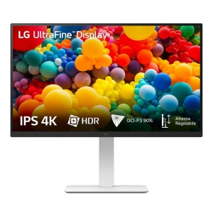 Monitor LG 27" 27US550-W.AEU, Diagonal (inch): 27, Diagonal (cm): 68.4, Aspect ratio: 16:9, Panel: IPS, Resolution: 3840x2160, Refresh Rate: 60Hz, Response time GtG: 5ms, Brightness (max): 300 cd/m², Contrast (static) : 1000:1, Viewing angle: 178/178,