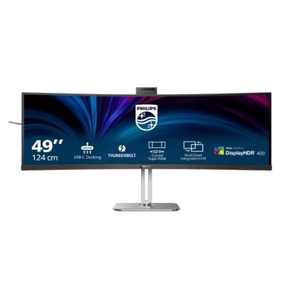 Monitor Philips 48.8" 49B2U6903CH/00, Curvature: 1800R, Diagonal (inch): 48.8, Diagonal (cm): 124, Aspect ratio: 32:9, Panel: VA, Resolution: 5120x1440, Refresh Rate: 120Hz, Response time GtG: 4ms, Brightness (max): 500 cd/m², Contrast (static) : 3000:1, - Img 8