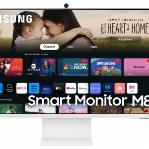 Monitor Samsung 32" LS32DM801UUXDU, Diagonal (inch): 32, Diagonal (cm): 81, Aspect ratio: 16:9, Panel: VA, Resolution: 3840x2160, Refresh Rate: 60Hz, Response time GtG: 4ms, Brightness (max): 400 cd/m², Contrast (static) : 3000:1, Viewing angle: