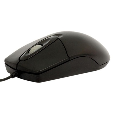 Mouse A4tech cu fir, optic, OP-720, negru - Img 2