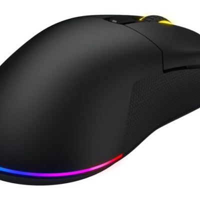 Mouse gaming cu fir Hator Pulsar 3, conectivitate USB, polling rate pana la 1000Hz, senzor Optical PixArt PMW 3311, rezolutie maxima 12000 DPI, switch HATOR® Optical 100M, iluminare RGB 16.8M culori, side switch Kailh 3M, negru - Img 4