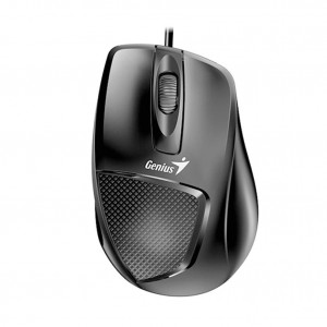 Mouse Genius DX-150X PC sau NB, cu fir, USB, optic, 1000 dpi, butoane/scroll 3/1, , negru