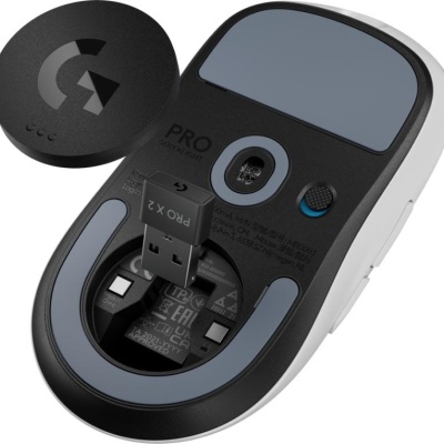 Mouse Logitech G PRO X Superlight 2, optic, rezolutie maxima 32000 DPI, Senzor optic HERO 25K, alb - Img 10