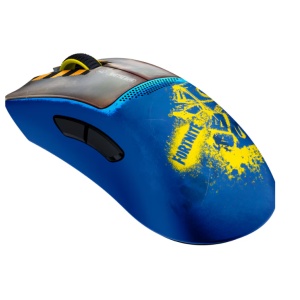 Mouse Razer DeathAdder V3 Pro Fortnite Edition optic, numar butoane progamabile 5, rezolutie 30000 DPI, durata de viata baterie pana la 90 ore - 1000Hz, Pana la 24 ore - 4000Hz + HyperPolling Wireless Dongle