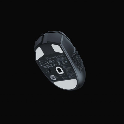 Mouse Razer Naga V2 HyperSpeed Connectivity Razer HyperSpeed Wireless (2.4GHz) Bluetooth Battery Life Up to 250 hours (on HyperSpeed Wireless) Up to 400 hours (on Bluetooth) RGB Lighting None Sensor Focus Pro 30K Optical Sensor - Img 3