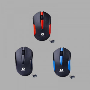 Mouse Serioux wireless, Drago 300, 1000dpi, negru, baterie AA inclusa ,receptor nano, blister, USB - Img 2