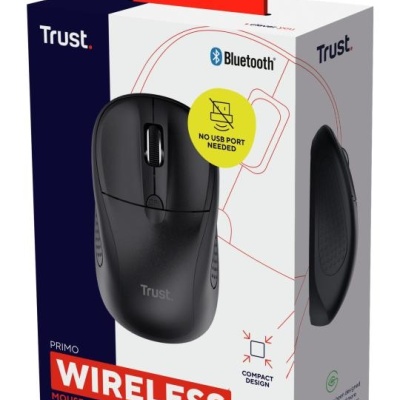 Mouse Trust cu Bluetooth, ambidextru, 3 butoane (neprogramabile), DPI ajustabil (max. 1600), functioneaza cu 2 baterii AAA (incluse in pachet), negru - Img 12