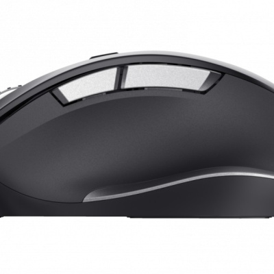 Mouse Trust Fyda cu fir, optic, interfata USB 2.0 rezolutie maxima 5000 DPI, 6 butoane, negru - Img 4