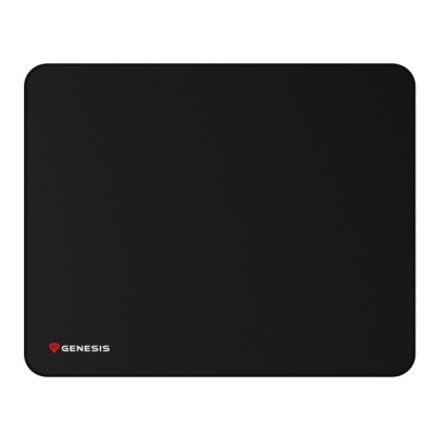 Mousepad Genesis Carbon 500 XL Logo, material cauciuc + material textil, impermeabil, dimensiuni 500 x 400 x 2.5 mm, negru