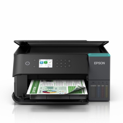 Multifunctional inkjet color Epson EcoTank CISS L6360, dimensiune A4 (Printare,Copiere, Scanare), printare borderless, viteza 33ppm alb-negru, 20ppm color, rezolutie 4800x1200 dpi, alimentare hartie 250 coli, duplex automat ,scanner CIS rezolutie - Img 3