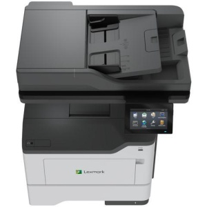 Multifunctional laser monocrom Lexmark MX532adwe, A4, Imprimare/Scanare/Copiere/fax analog,Grup de lucru mediu, Ecran tactil color Lexmark e-Task de 4,3 inchi (10,9 cm), Alimentator multifuncţional de 100 de coli, Tavă de ieşire de 250 de coli, Unitate