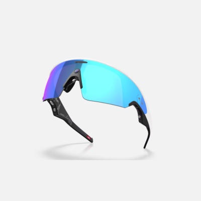 Oakley Meta Vanguard AI Glasses White/Prizm Sapphire