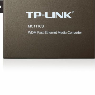 "Omada 10/100 Mbps RJ45 to 100 Mbps Single-mode SC WDM Bi-Directional Fiber Converter PORT: 1× 100Mbps SC Port, 1× 10/100M RJ45 Port (Auto MDI/MDIX) SPEC: Full-duplex, Tx:1550 nm, Rx:1310 nm, Up to 20 km, Chassis TL-MC1400 Rack-mountable" - Img 2