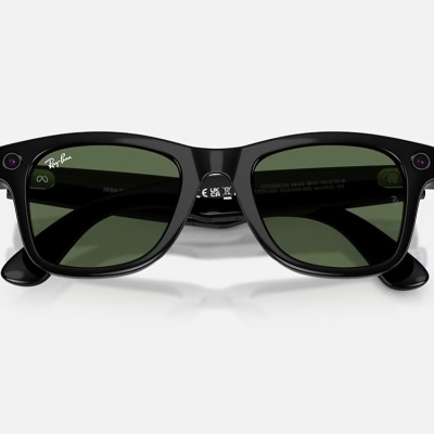ORW4012 META WAYFARER High Bridge Fit - Shiny Black - G-15 Green Gen 2 - Img 4