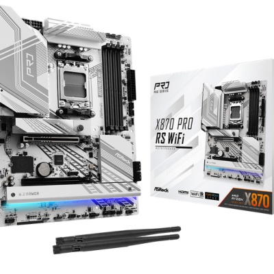 Placa de baza ASRock X870 Pro RS WiFi, Socket AM5, DDR5, ATX