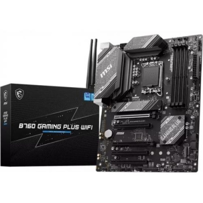 Placa de baza MSI B760 GAMING PLUS WIFI, Socket 1700, DDR5, ATX